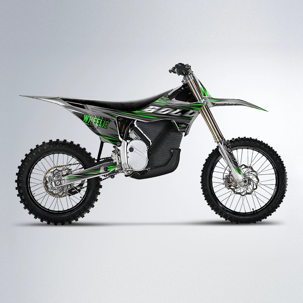 KLING Stark Varg MX motocross graphics kit in Green
