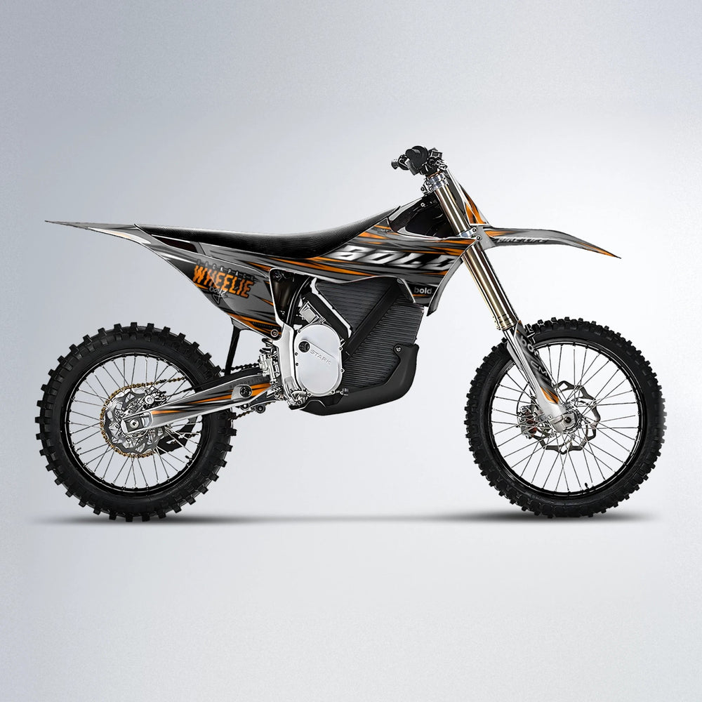 KLING Stark Varg MX motocross graphics kit in Orange