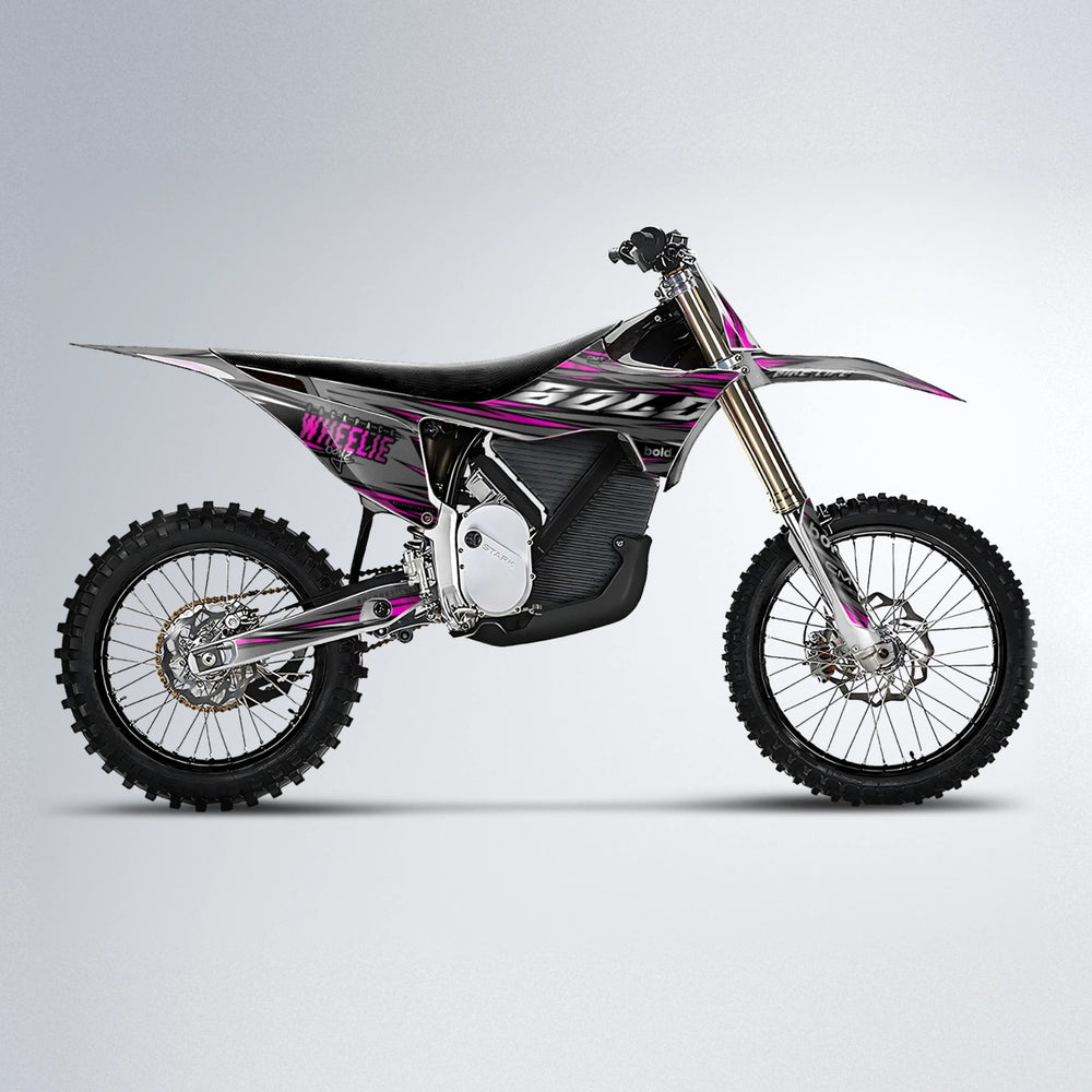 KLING Stark Varg MX motocross graphics kit in Pink