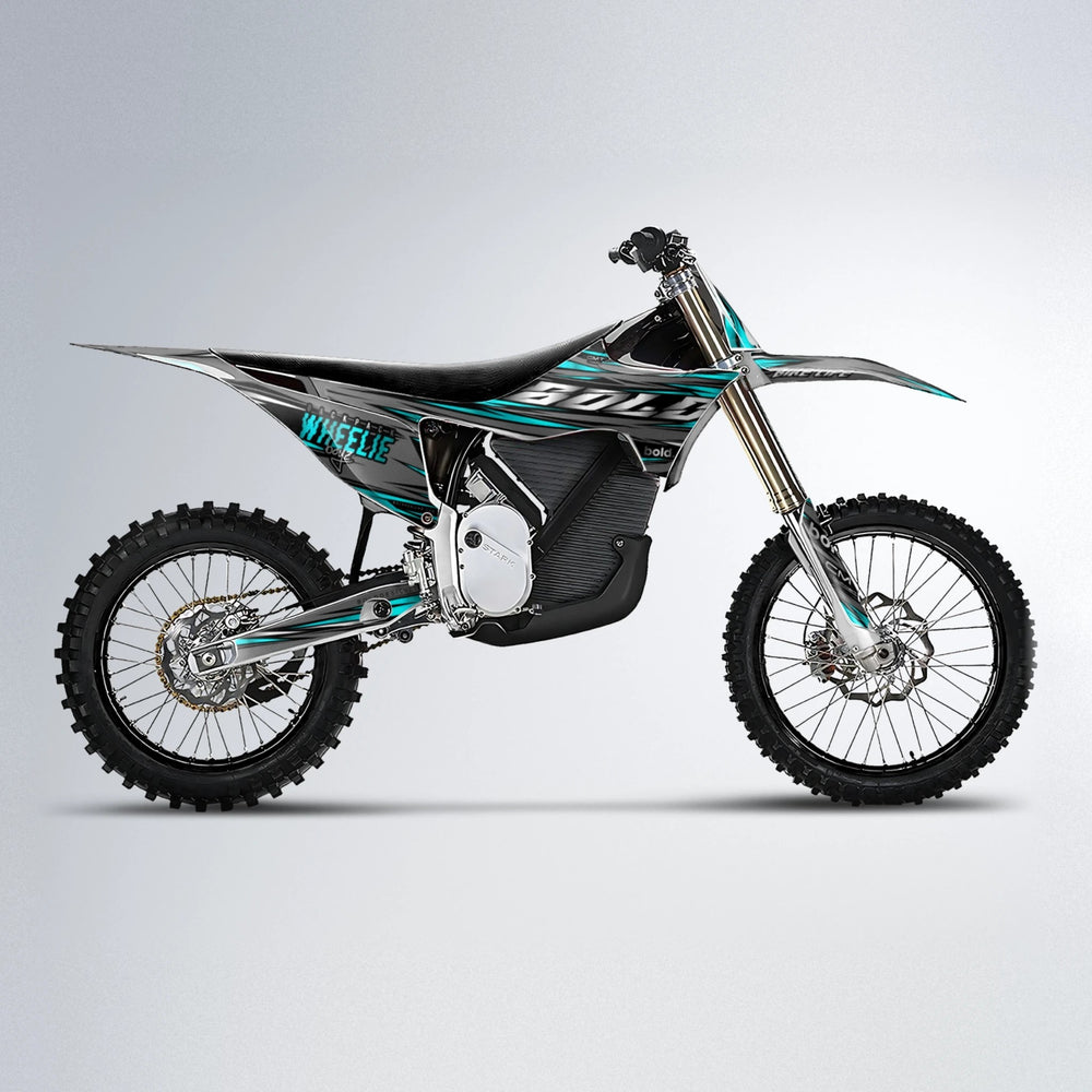 KLING Stark Varg MX motocross graphics kit in Teal