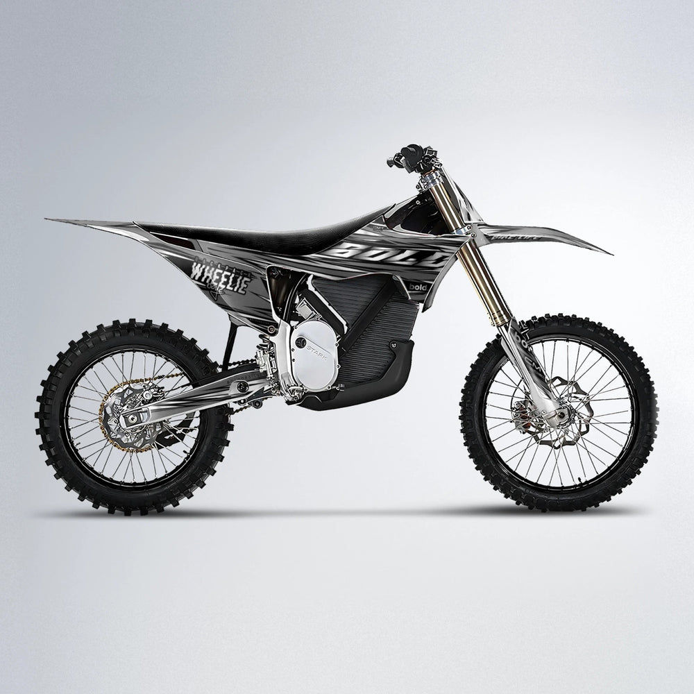 KLING Stark Varg MX motocross graphics kit in White