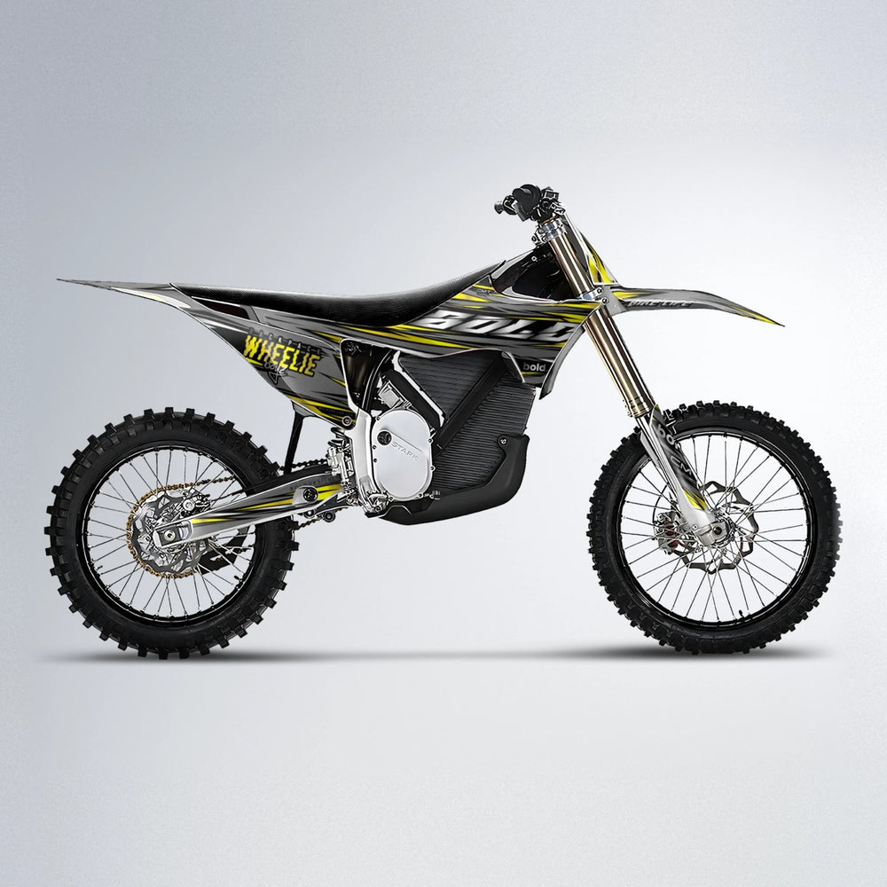 KLING Stark Varg MX motocross graphics kit in Yellow