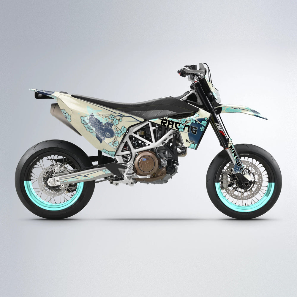KOI Husqvarna 701 supermoto graphics kit in Mint