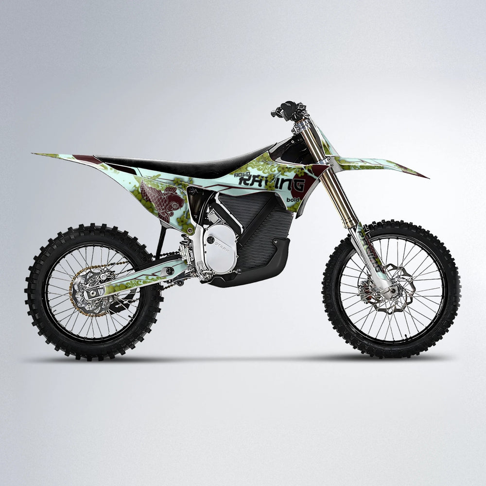 KOI Stark Varg MX motocross graphics kit in Olive