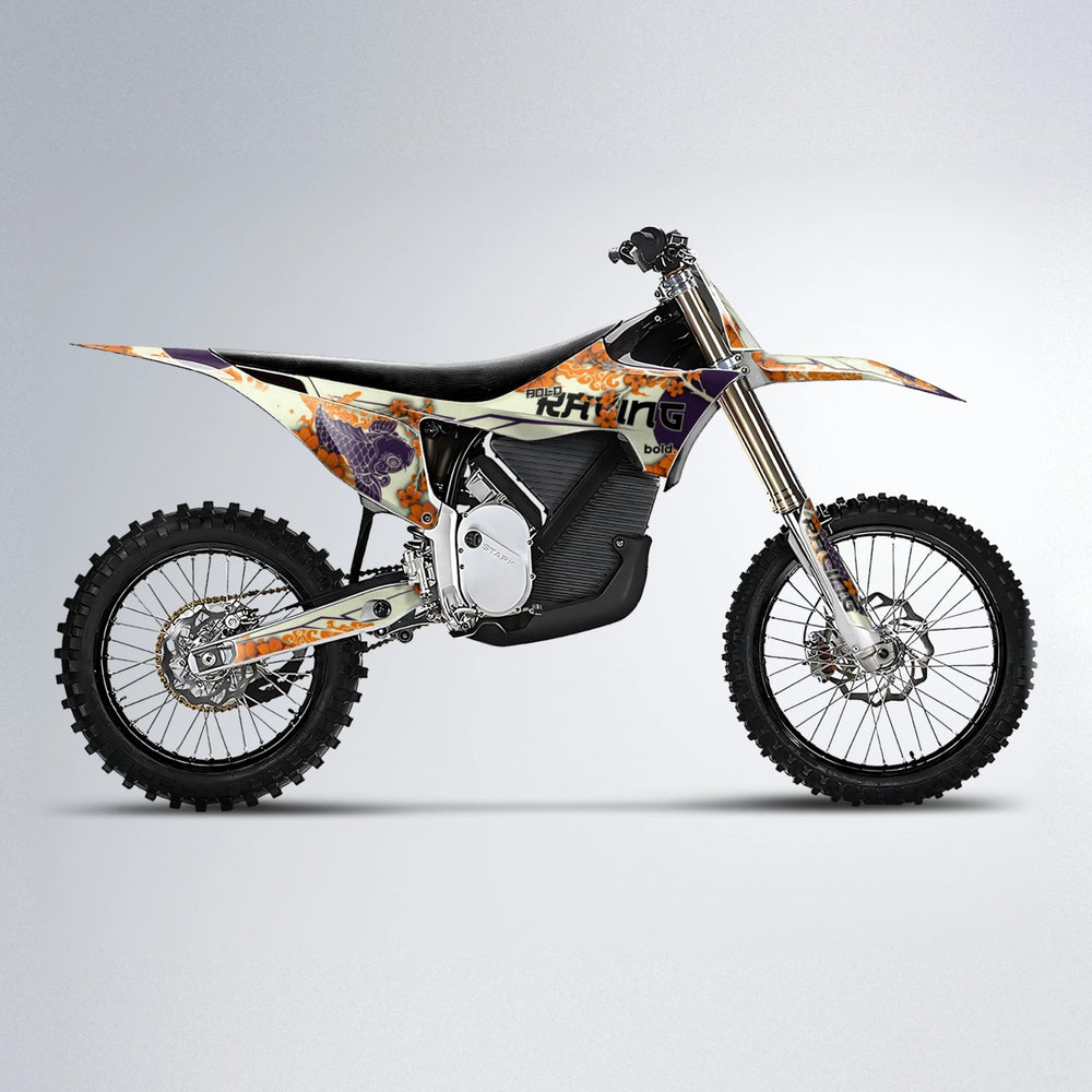 KOI Stark Varg MX motocross graphics kit in Orange