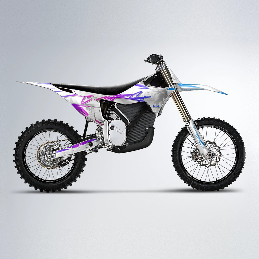 LIBERTY Stark Varg MX motocross graphics kit in Blue Purple Fade