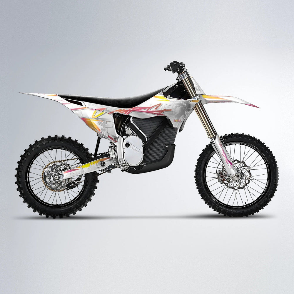 LIBERTY Stark Varg MX motocross graphics kit in Pink & Yellow