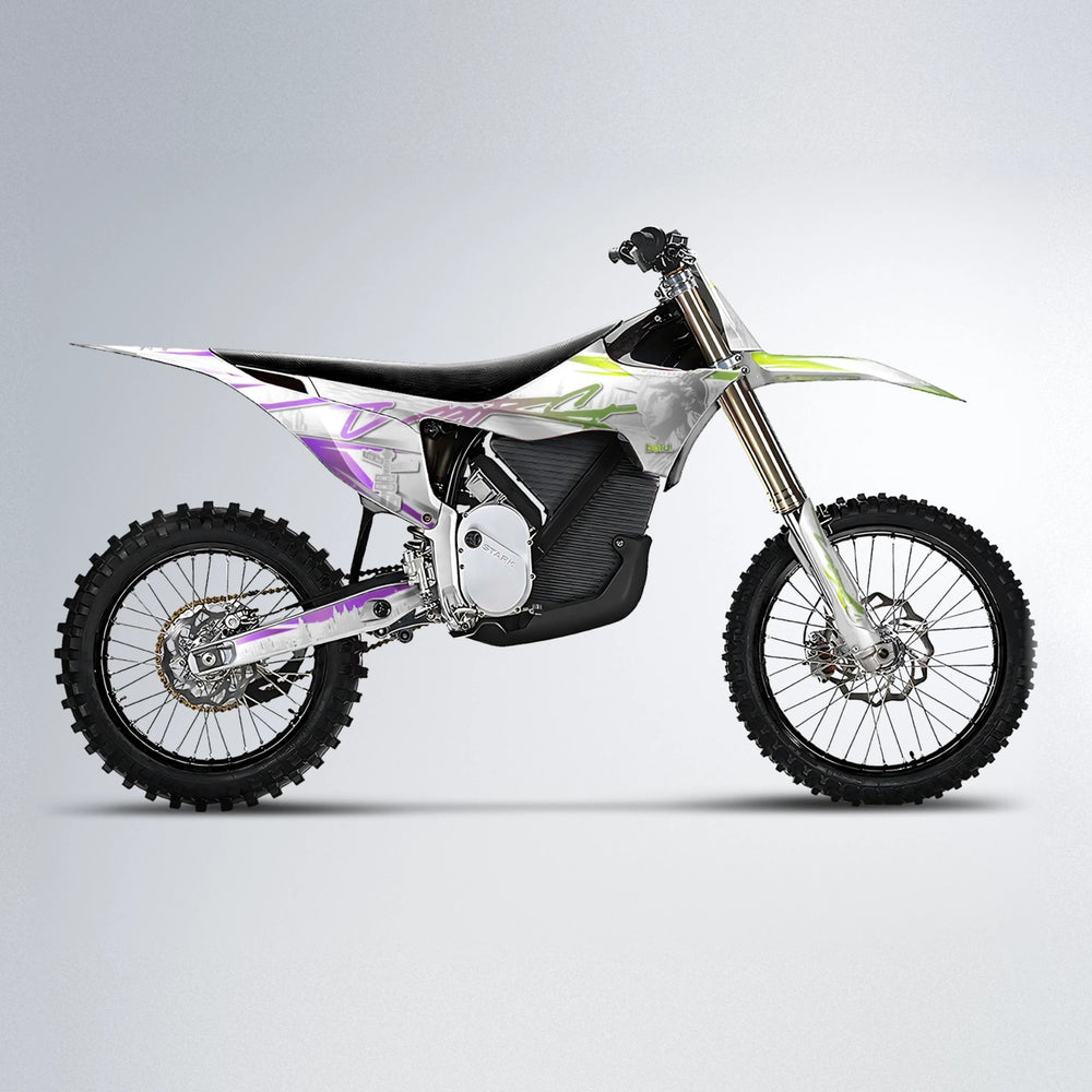 LIBERTY Stark Varg MX motocross graphics kit in Purple & Yellow