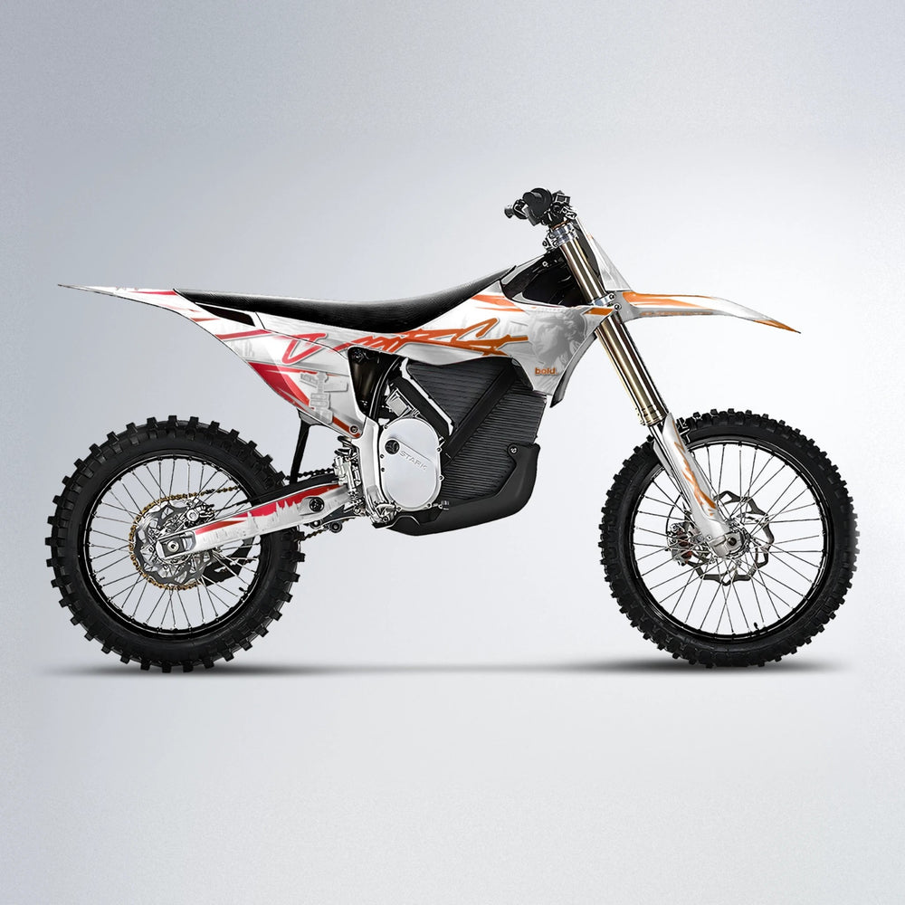 LIBERTY Stark Varg MX motocross graphics kit in Red & Orange
