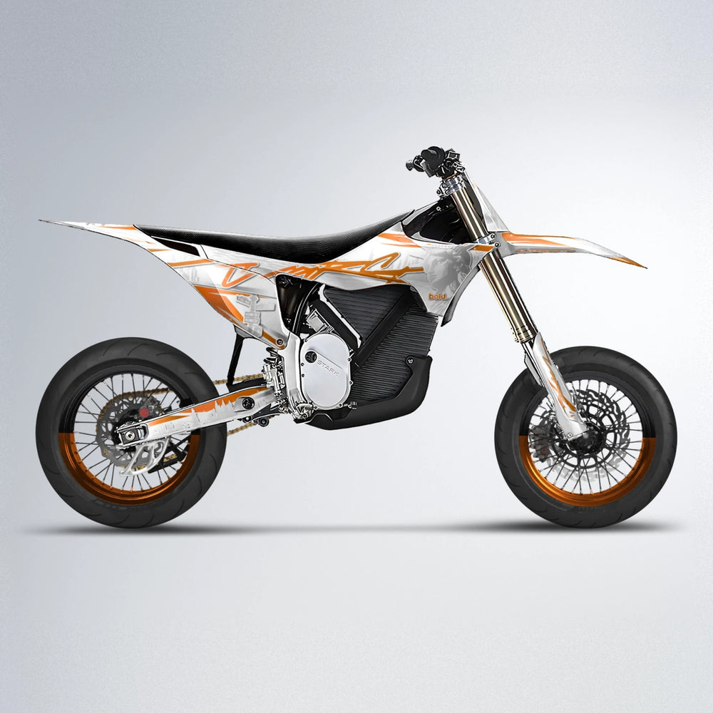 LIBERTY Stark Varg SM supermoto graphics kit in Orange