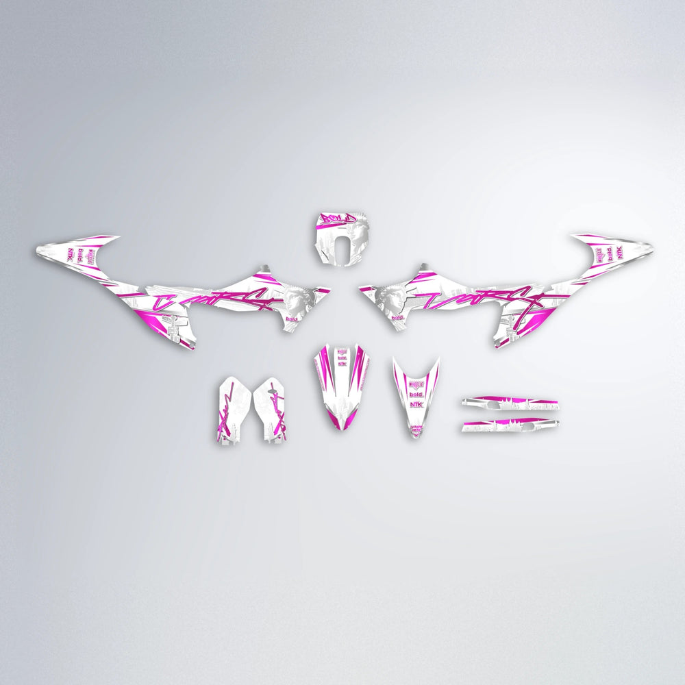 LIBERTY Stark Varg SM graphics kit parts layout in Pink
