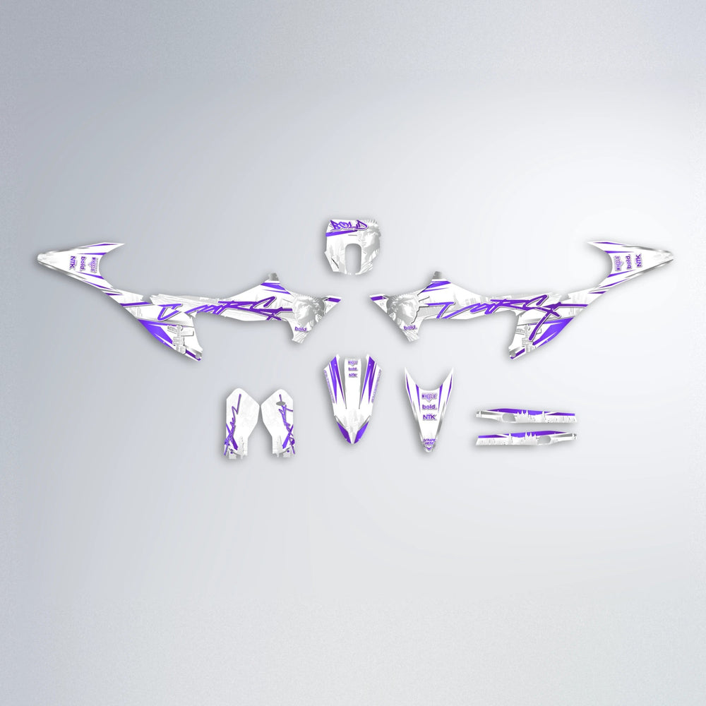 LIBERTY Stark Varg SM graphics kit parts layout in Purple