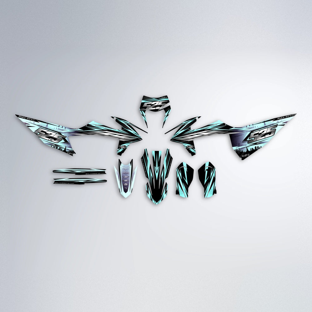 LIBERTY graphics kit parts layout in Mint