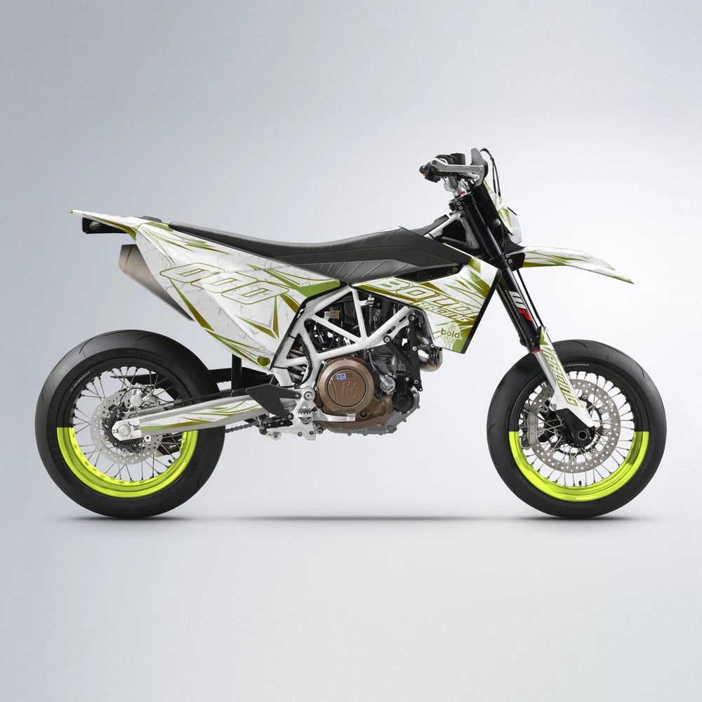 LINAAAROS Husqvarna 701 supermoto graphics kit in Olive