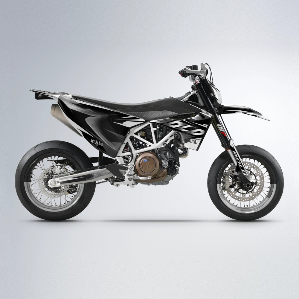 LUSIO Husqvarna 701 supermoto graphics kit in White