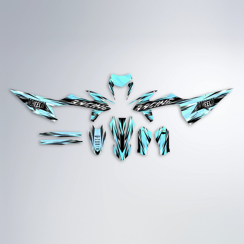 MADNESS graphics kit parts layout in Mint