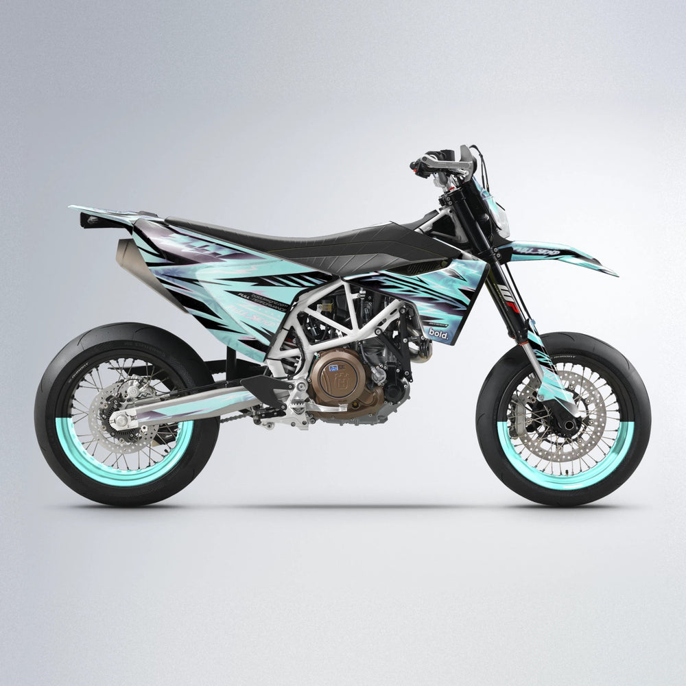 MATRIX Husqvarna 701 supermoto graphics kit in Mint