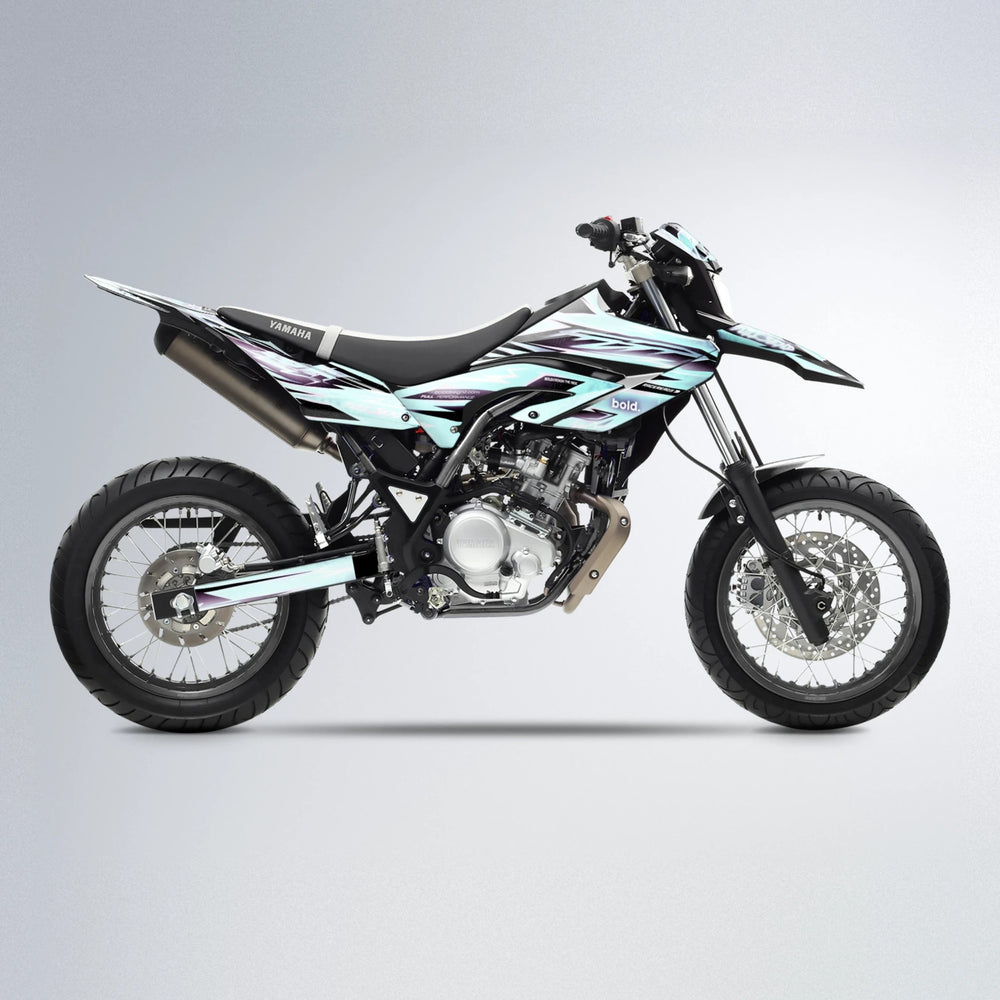 MATRIX Yamaha WR 125X supermoto graphics kit in Mint