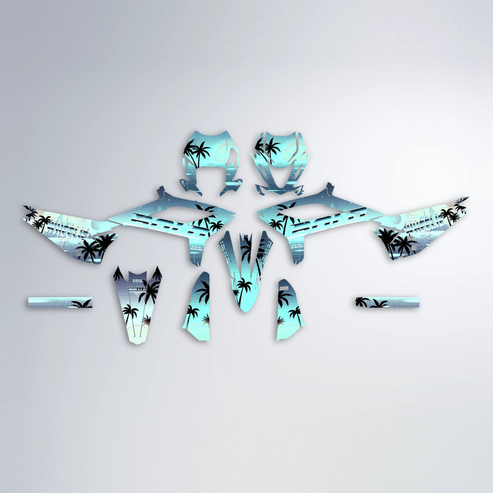MCFLY Beta graphics kit parts layout in Mint