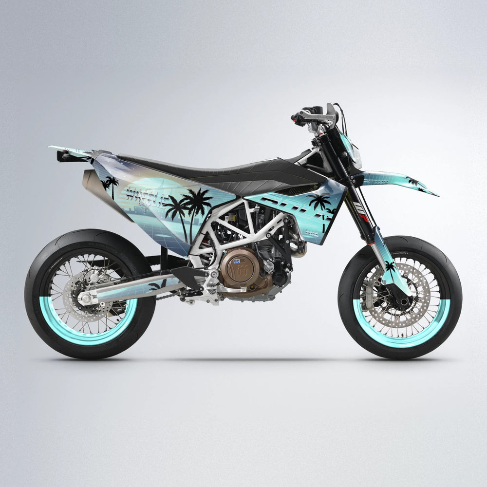 MCFLY Husqvarna 701 supermoto graphics kit in Mint