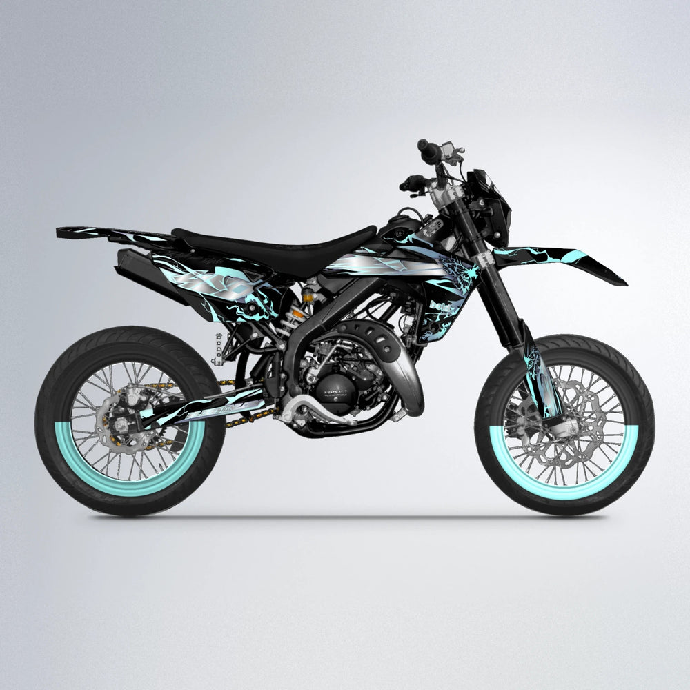 NEMESIS Rieju MRT supermoto graphics kit in Mint