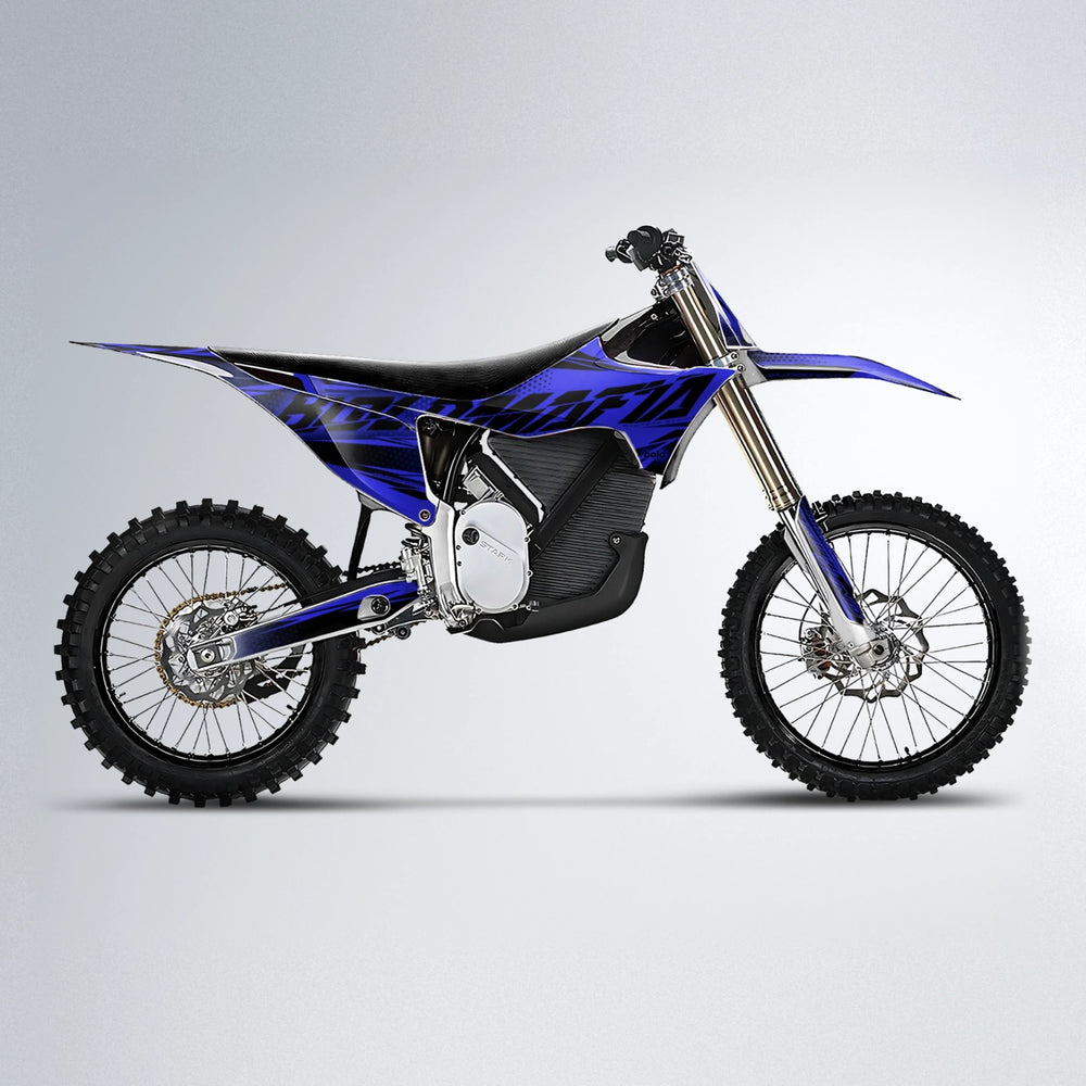 NIGHTFLARE Stark Varg MX motocross graphics kit in Blue