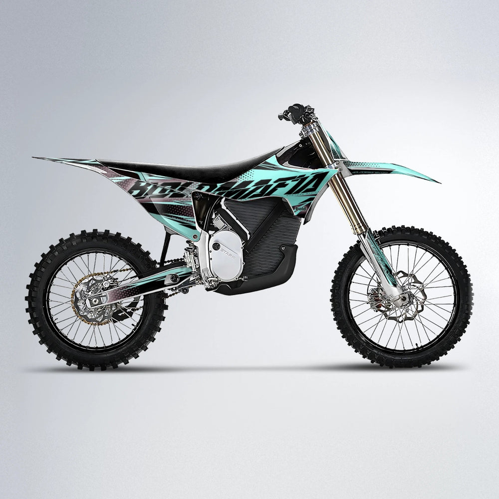NIGHTFLARE Stark Varg MX motocross graphics kit in Mint