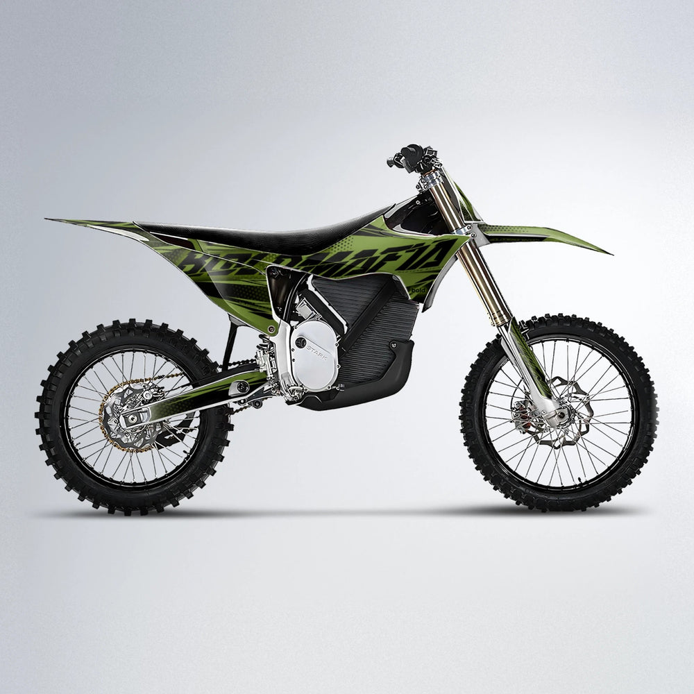 NIGHTFLARE Stark Varg MX motocross graphics kit in Olive