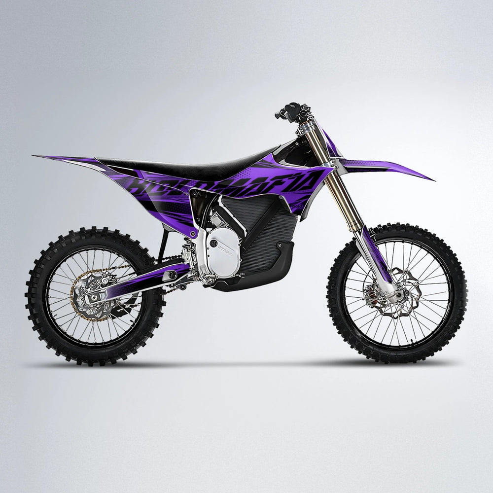 NIGHTFLARE Stark Varg MX motocross graphics kit in Purple