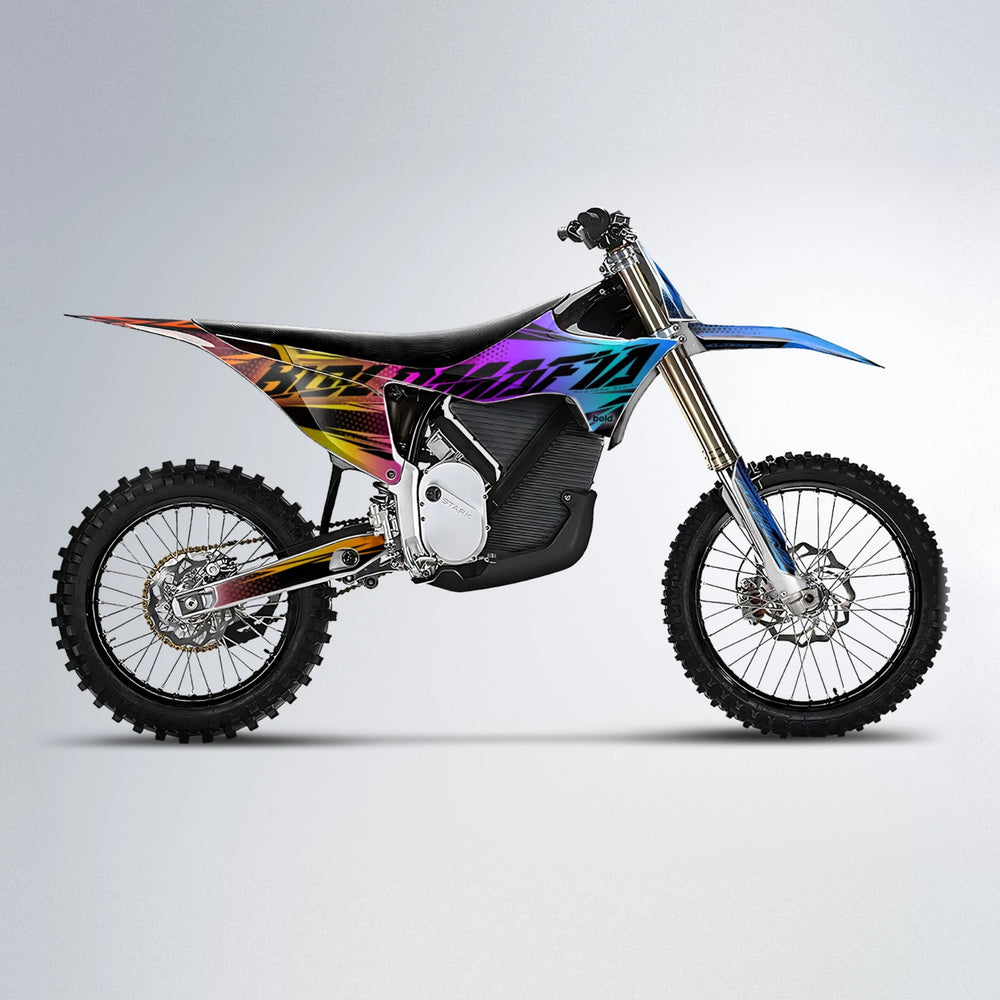 NIGHTFLARE Stark Varg MX motocross graphics kit in Sunset Fade