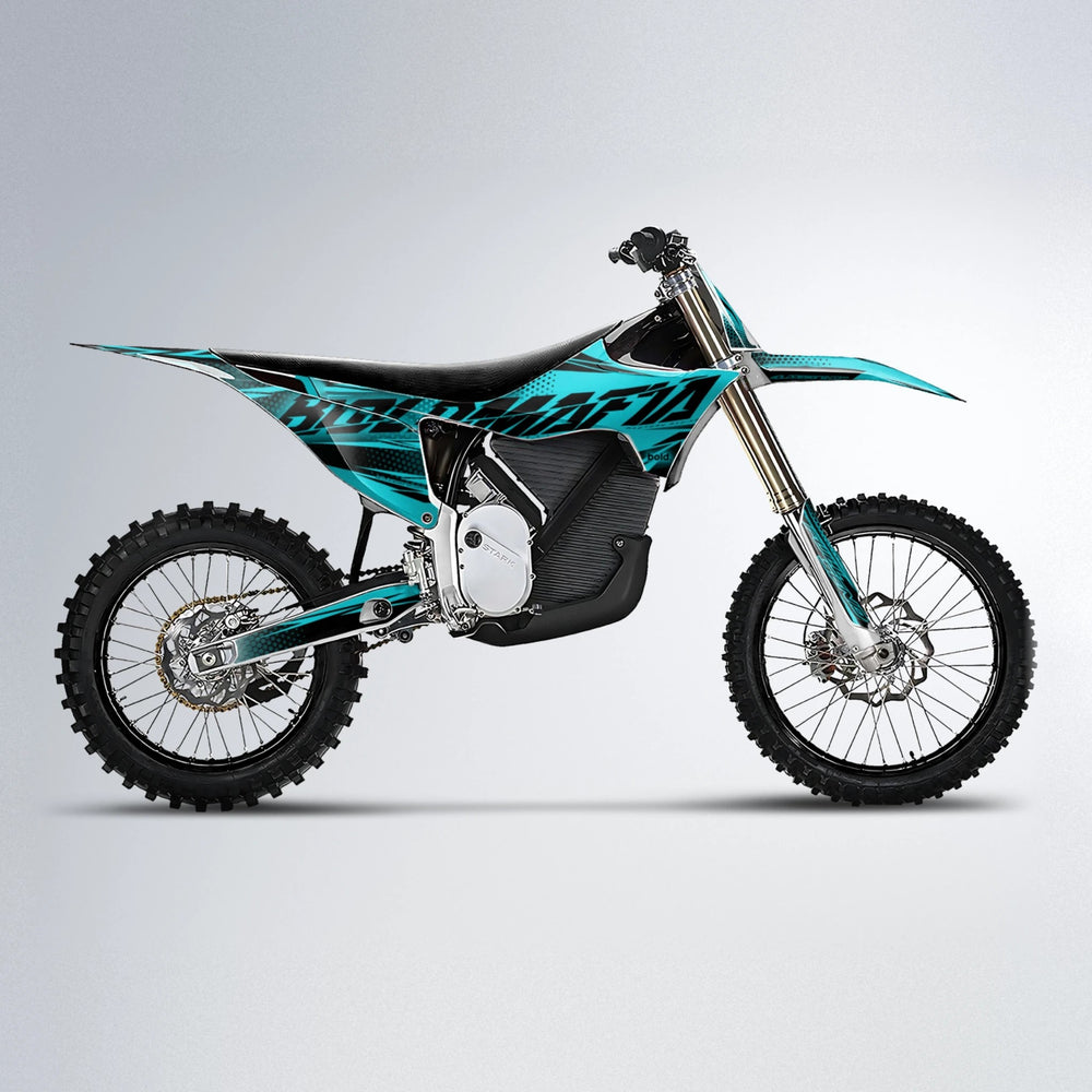 NIGHTFLARE Stark Varg MX motocross graphics kit in Teal