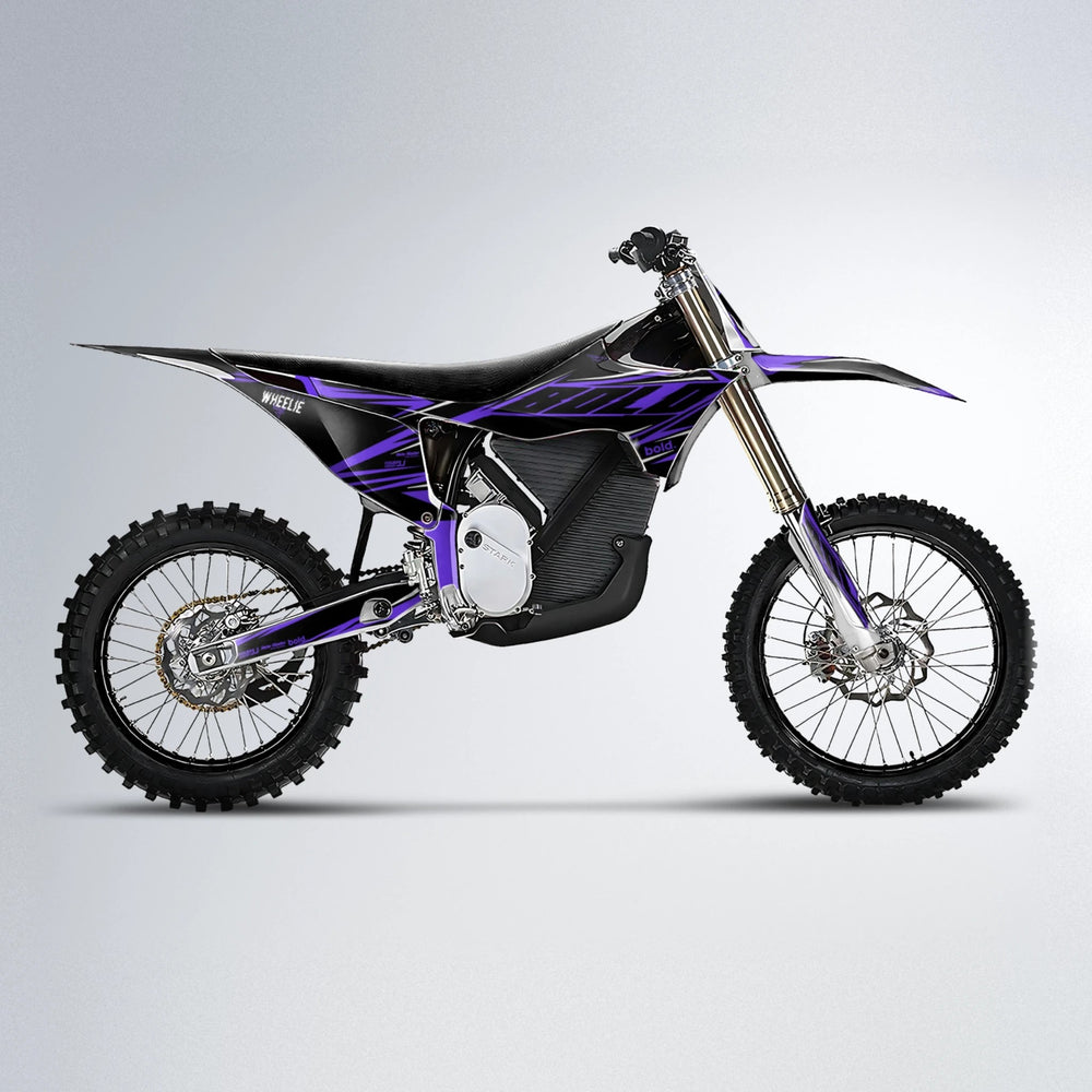NTK V2 Stark Varg MX motocross graphics kit in Purple