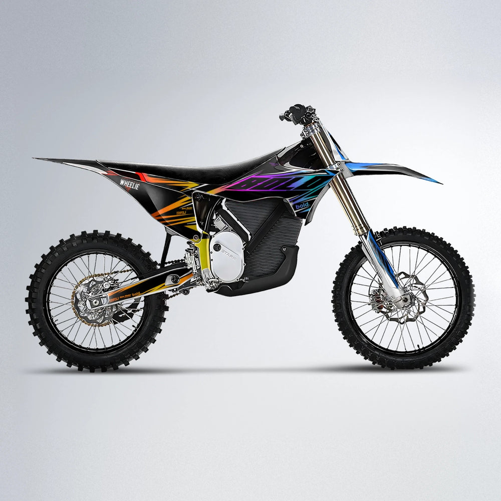 NTK V2 Stark Varg MX motocross graphics kit in Sunset Fade