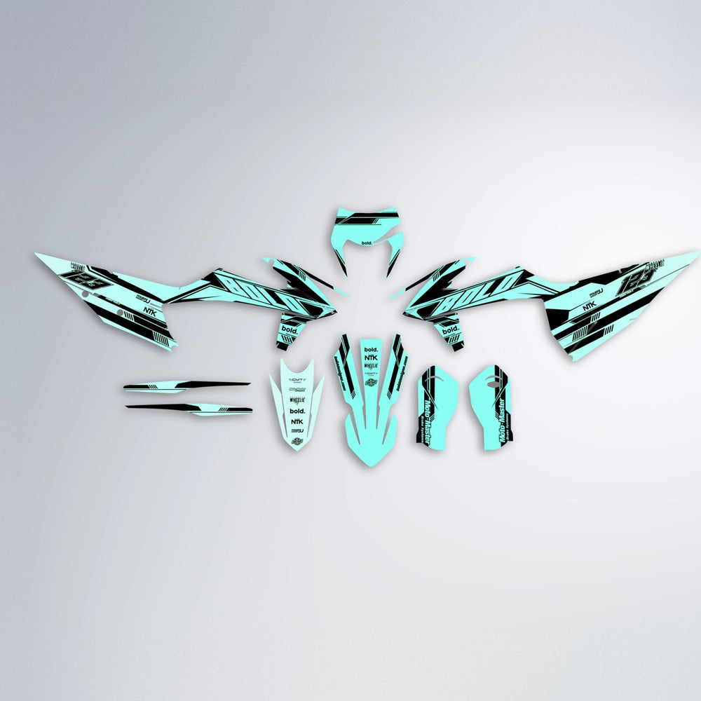 NTK V3 graphics kit parts layout in Mint