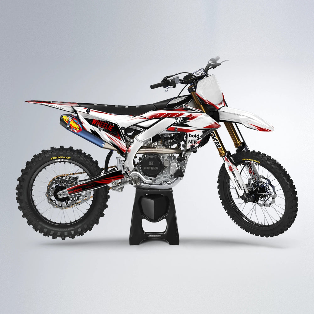 NTK V4 Yamaha YZF MX motocross graphics kit in Custom Colour