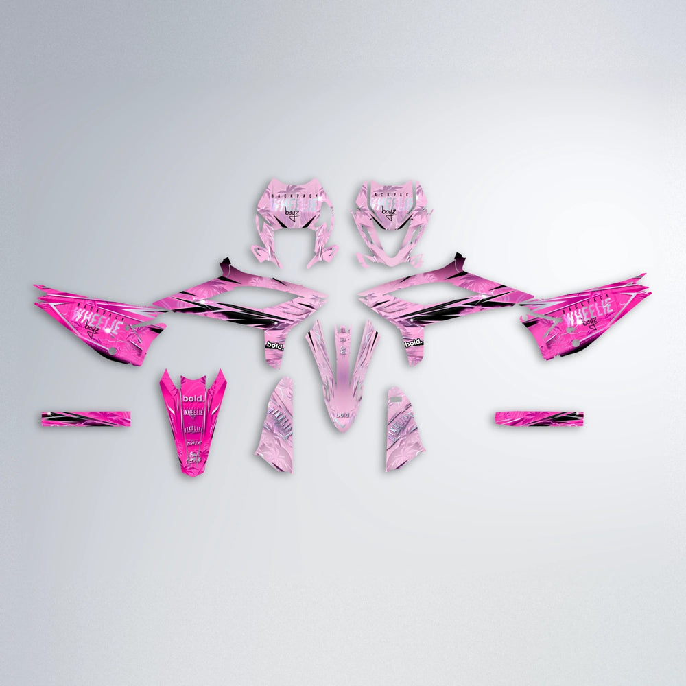 OASIS Beta graphics kit parts layout in Flamingo