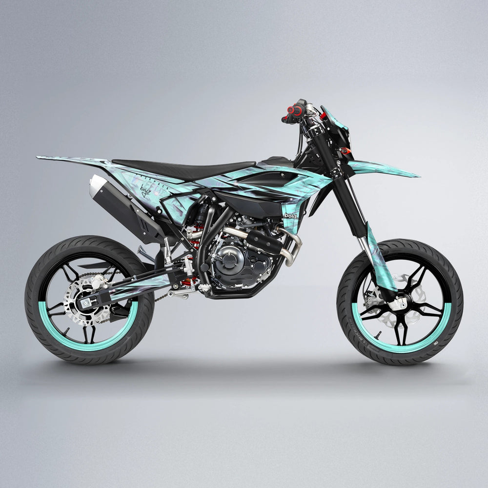 OASIS Beta supermoto graphics kit in Mint