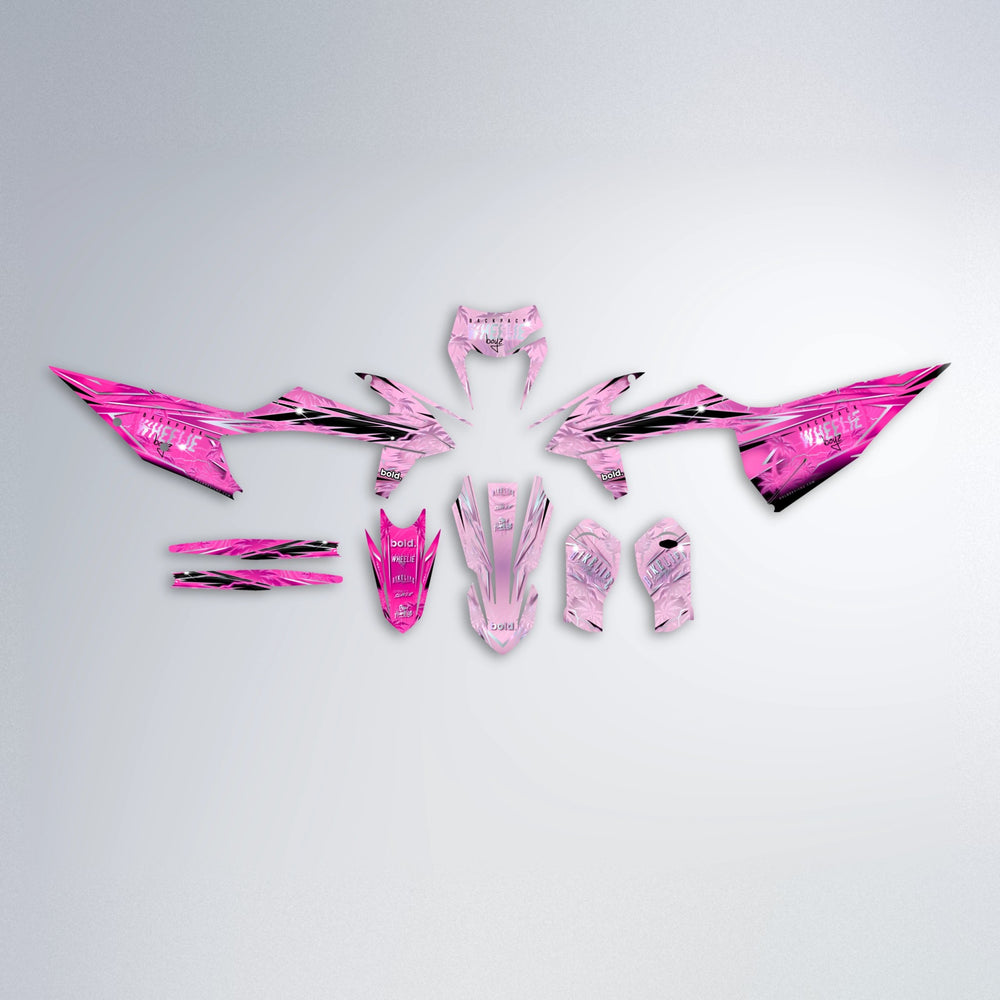 OASIS graphics kit parts layout in Flamingo