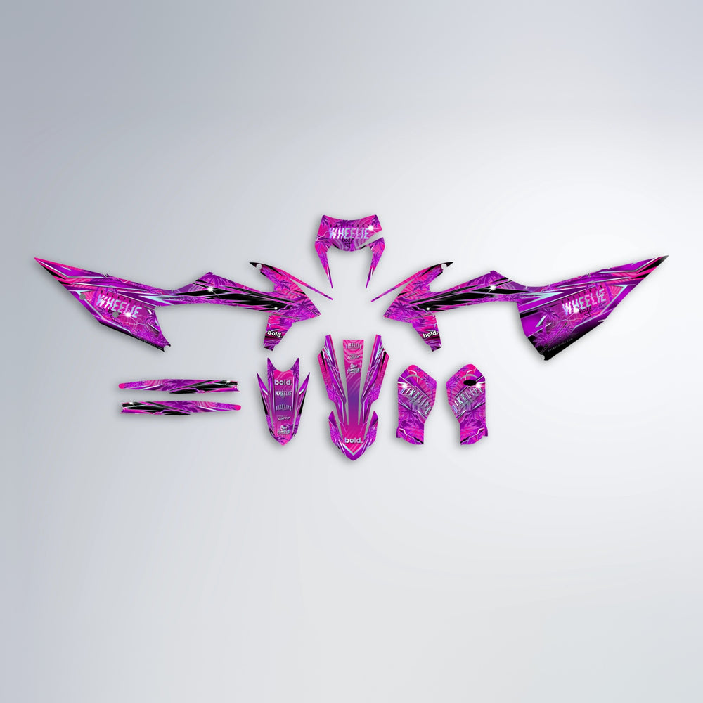 OASIS graphics kit parts layout in Pink