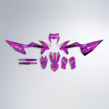 OASIS graphics kit parts layout in Pink