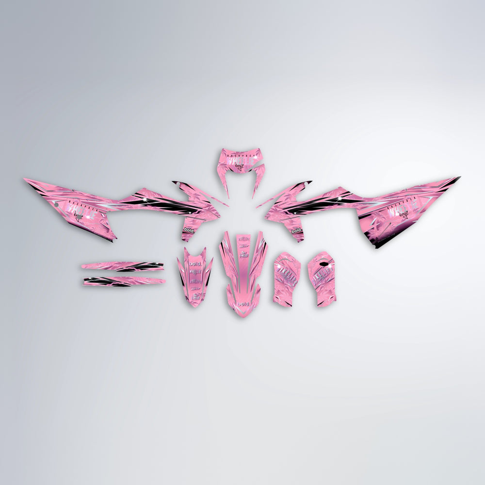 OASIS graphics kit parts layout in Sakura Pink