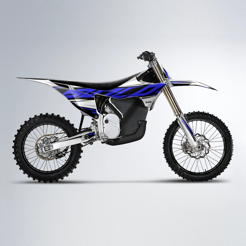 OPTIC Stark Varg MX motocross graphics kit in Blue