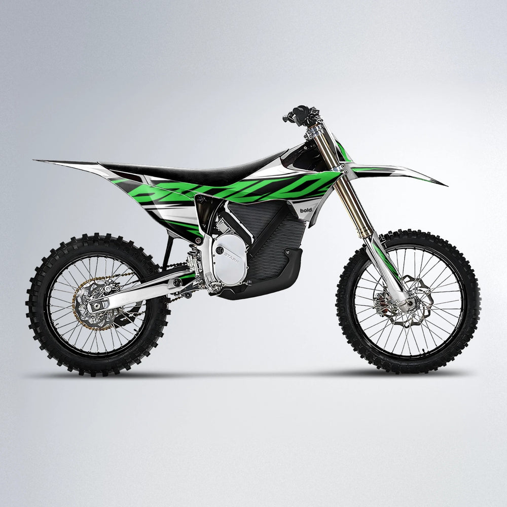 OPTIC Stark Varg MX motocross graphics kit in Green