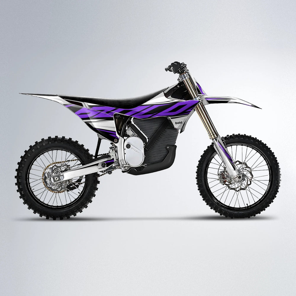 OPTIC Stark Varg MX motocross graphics kit in Purple