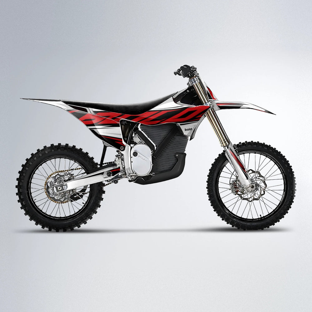 OPTIC Stark Varg MX motocross graphics kit in Red