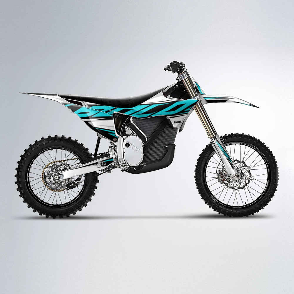 OPTIC Stark Varg MX motocross graphics kit in Teal