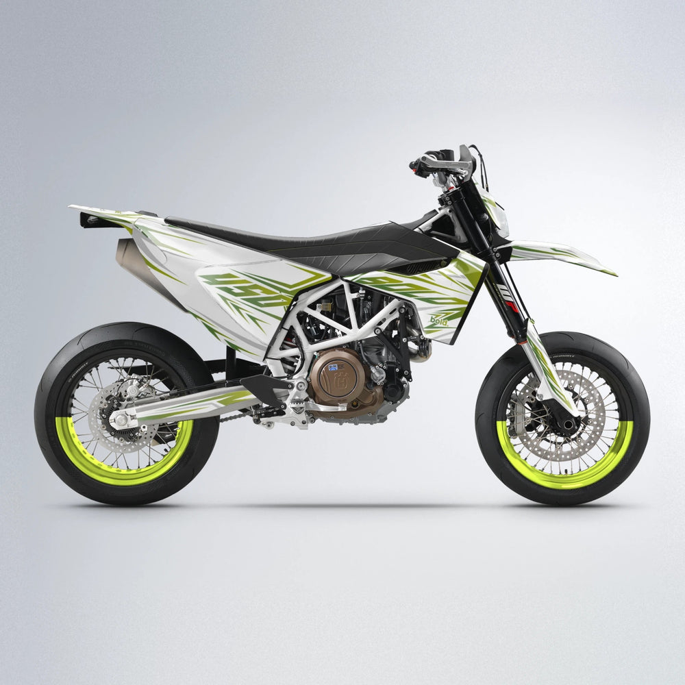 OVERDRIVE Husqvarna 701 supermoto graphics kit in Olive