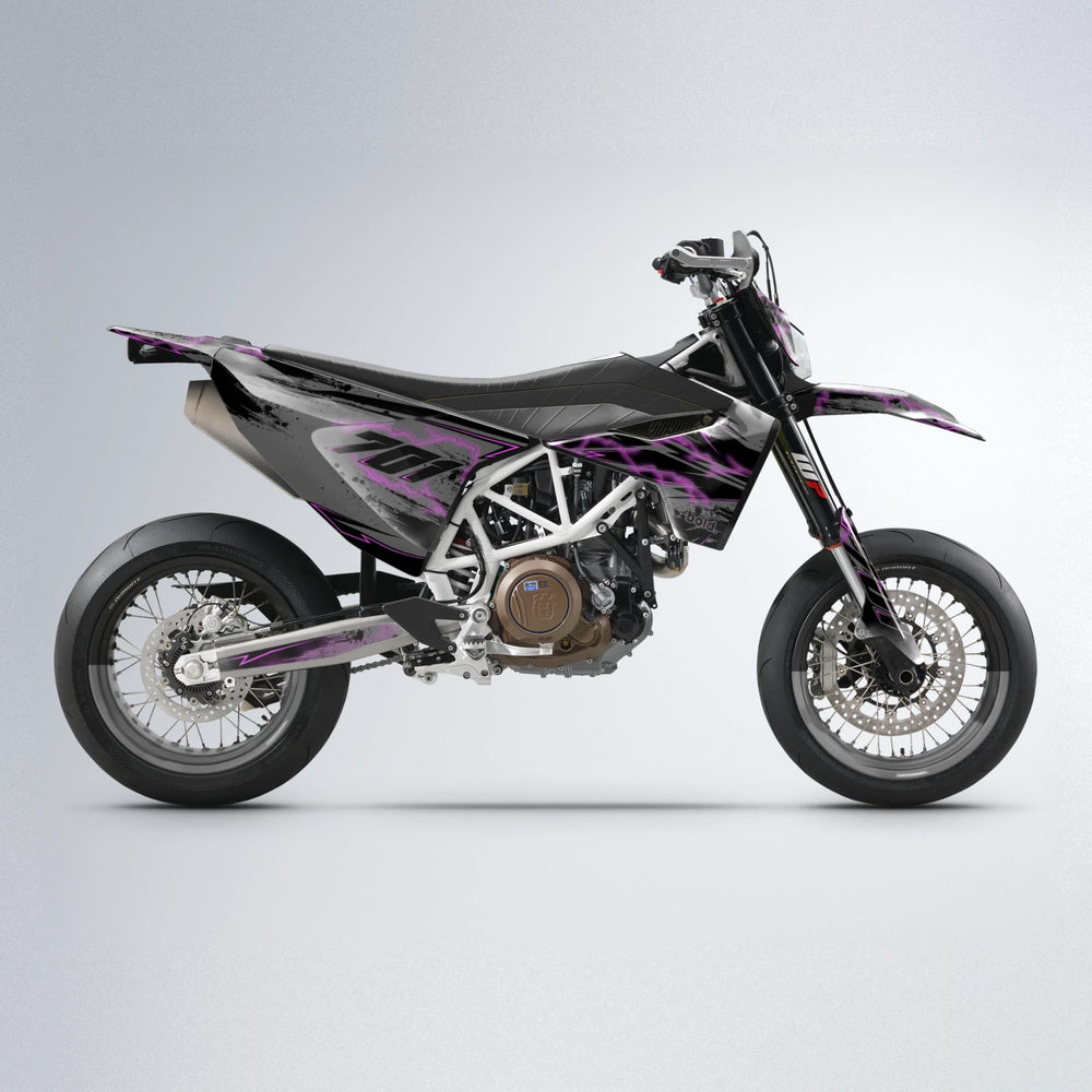 PATCHY Husqvarna 701 supermoto graphics kit in Custom Colour