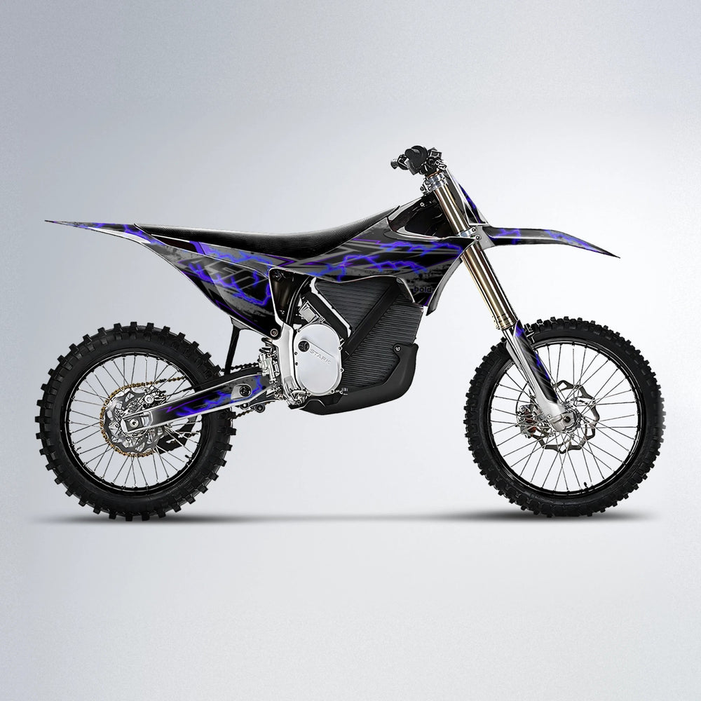 PATCHY Stark Varg MX motocross graphics kit in Blue