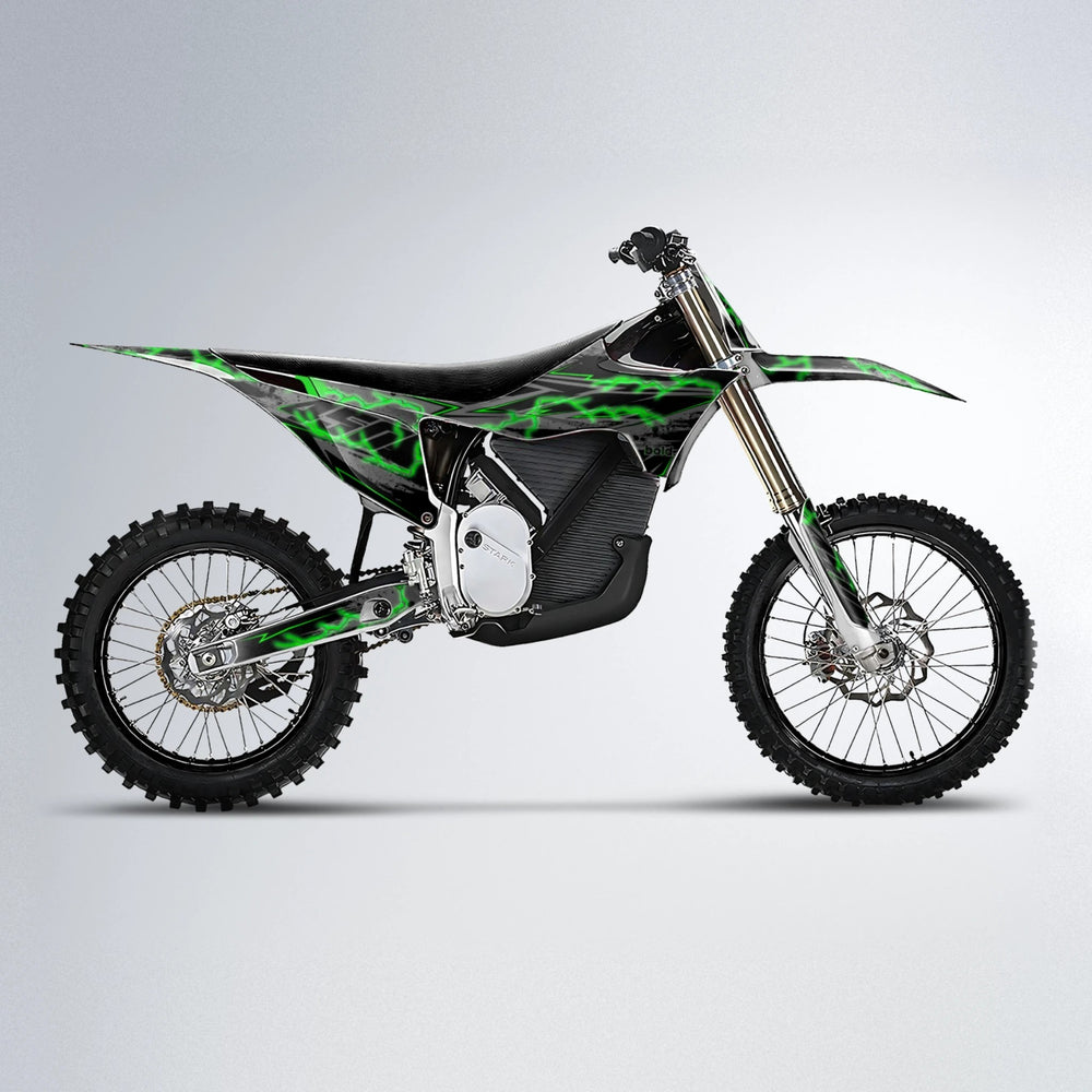 PATCHY Stark Varg MX motocross graphics kit in Green